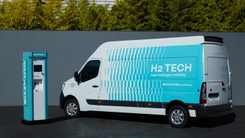 Renault показала заправочную станцию для фургона Master на водороде
