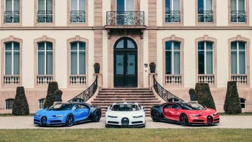 Bugatti построит последние 40 гиперкаров Chiron