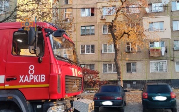 В Харькове спасли людей, которые задыхались от едкого дыма