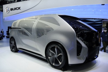 В Китае дебютировал футуристический концепт роскошного минивэна Buick Smart Pod
