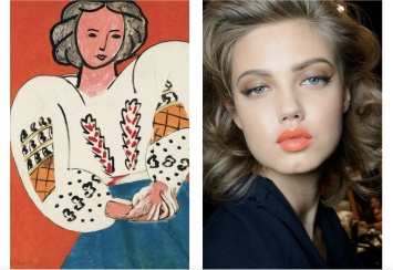 Как сделать макияж в палитре Анри Матисса: идеи с подиума