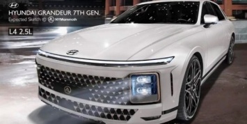 В сети появились фотографии Hyundai Grandeur нового поколения