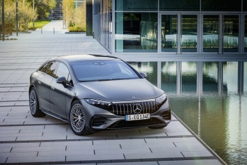 Первый электромобиль Mercedes-AMG начали продавать в Украине