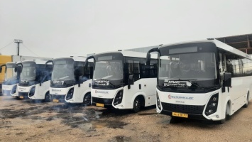 50 новых автобусов вышли на маршруты Джанкоя и Джанкойского района