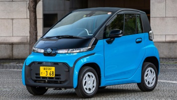Toyota начала продавать очень маленький электромобиль C+pod