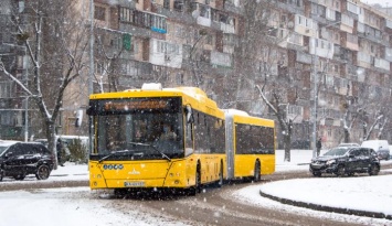 Новый год в Киеве - как будет работать общественный транспорт