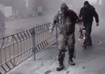 Под Одессой мужчина пытался сжечь себя: появилось шокирующее видео
