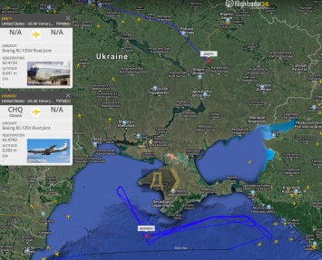 В небе Украины и над Черным морем было жарко: разведчики, беспилотники и заправщики