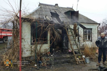На Днепропетровщине на пожаре сгорели двое мужчин