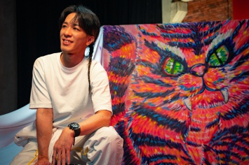 Hublot в коллаборации с китайским художником Ikky Lin представили картину к лунному Новому году