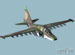 В России упал самолет Cу-25 прямо на жилой массив