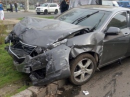 ДТП с участием трех автомобилей произошло в Одессе