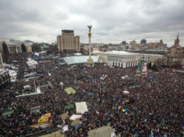 Увеличилось количество жителей столицы не готовых выйти на Майдан. Опрос