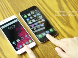 Сканер отпечатков пальцев смартфона UMi Touch срабатывает быстрее, чем у iPhone 6s [видео]