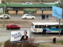 ДТП на Донецком шоссе: водитель легкового авто сбил ребенка (ФОТО)