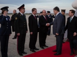 П.Порошенко прибыл с рабочим визитом в США