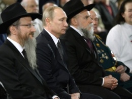 Путин вошел в список тех, кто сделал лучше всего для евреев мира в 2015 году