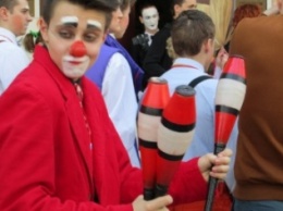 В Одессе клоуны сошли с ума (ФОТО, ВИДЕО)