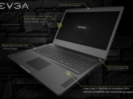 Игровой ноутбук EVGA SC17 Gaming будет стоить $2700