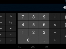 В Play Market добавлен фирменный калькулятор от Google