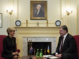 Президент Украины пригласил премьера Австралии посетить Украину