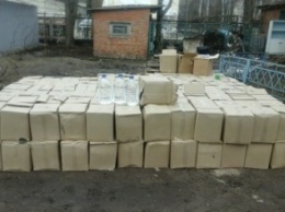 В Сумах на территории одного из медицинских учреждений обнаружили 4000 л контрабандного спирта (ФОТО)