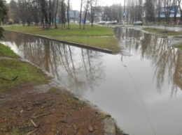 Как Славянск утонул в утреннем дожде (фотофакт)