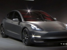 Tesla Model 3 представлена официально ("живые" фото)