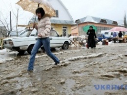 В Украине сегодня - снова дожди и мокрый снег