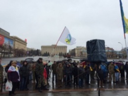 Харьковские ветераны АТО поехали в Киев, чтобы передать в Кабмин свои требования