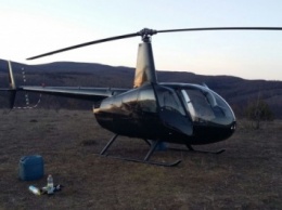 Пограничники в Закарпатье задержали вертолет, которым вероятно переправляли мигрантов