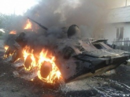Бунт российских наемников в районе Тореза: боевики жгут танки и требуют их вернуть назад в Россию