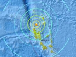 Землетрясение магнитудой 7,2 у берегов Вануату, возможно цунами