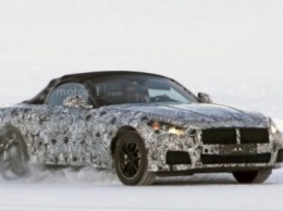 Фотошпионы засняли новый BMW Z4 на льду