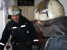 Во время пожара в Киеве пострадали два человека