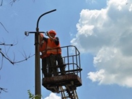 За прошлую неделю в Макеевке восстановили более 60 точек наружного освещения