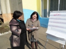 В Северодонецке горожане оставляли подписи за реформирование сферы здравоохранения