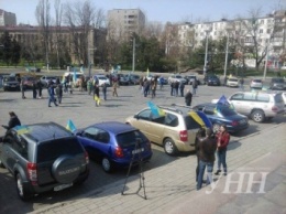 Стартовал автопробег против назначения прокурором Одесской области Н.Стоянова