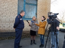 Пожарные Кривого Рога провели учения в больнице (фото)