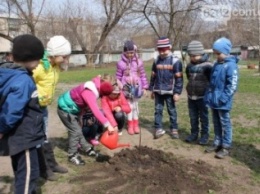 В Славянских учебных заведениях высадили деревья