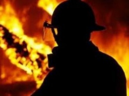 Пожар произошел на территории предприятия в Киевской области