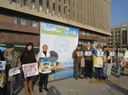 В Запорожье состоялась акция в поддержку Надежды Савченко (ФОТО)