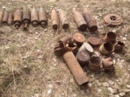 В Черниговском районе снова нашли старые боеприпасы