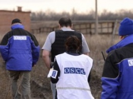 Миссия ОБСЕ увидела мину возле блокпоста "ЛНР" в Станице Луганской