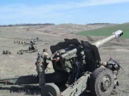 Как украинская артиллерия отрабатывает удары в зоне АТО (ФОТО)