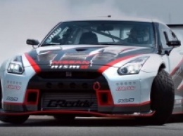 Видео дрифт-рекорда Nissan GT-R Nismo