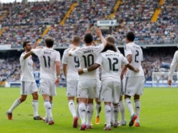 В матче чемпионата Испании ФК «Реал» разгромил футболистов «Эйбара»