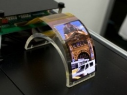 Компания Sharp показала первый прототип гибкого OLED-экрана
