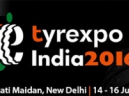 В выставке Tyrexpo India 2016 примут участие 100 шинных компаний