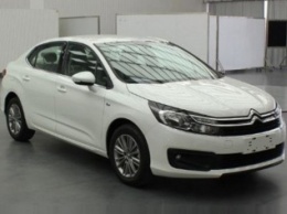 В Сети рассекречен обновленный седан Citroen C4